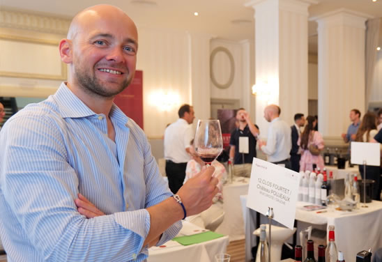 Château Les carmes Haut-Brion et les rencontres Jean-Marc Quarin à Lausanne