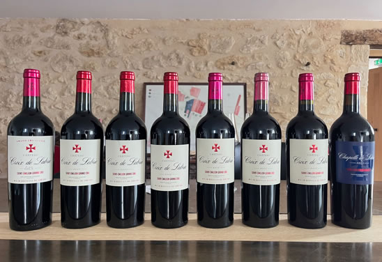  bouteilles de Croix de Labrie lors des Rencontres Jean-MarcQuarin