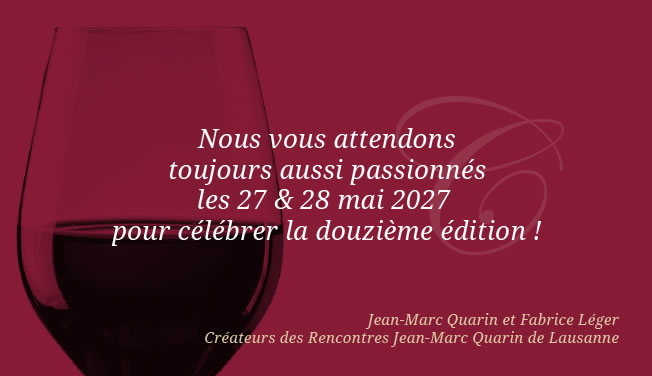 Les rencontres Jean-Marc Quarin les 28 et 29 mai 2026